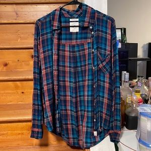 Large American Eagle Outfitters Boyfriend Fit Flannel